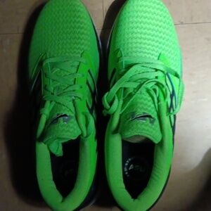 APL (Athletic propulsion labs) running shoes 10½ neon green black trim
